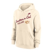 USC Trojans Women's Nike Cream Southern Cal Legacy Club Fleece Hoodie